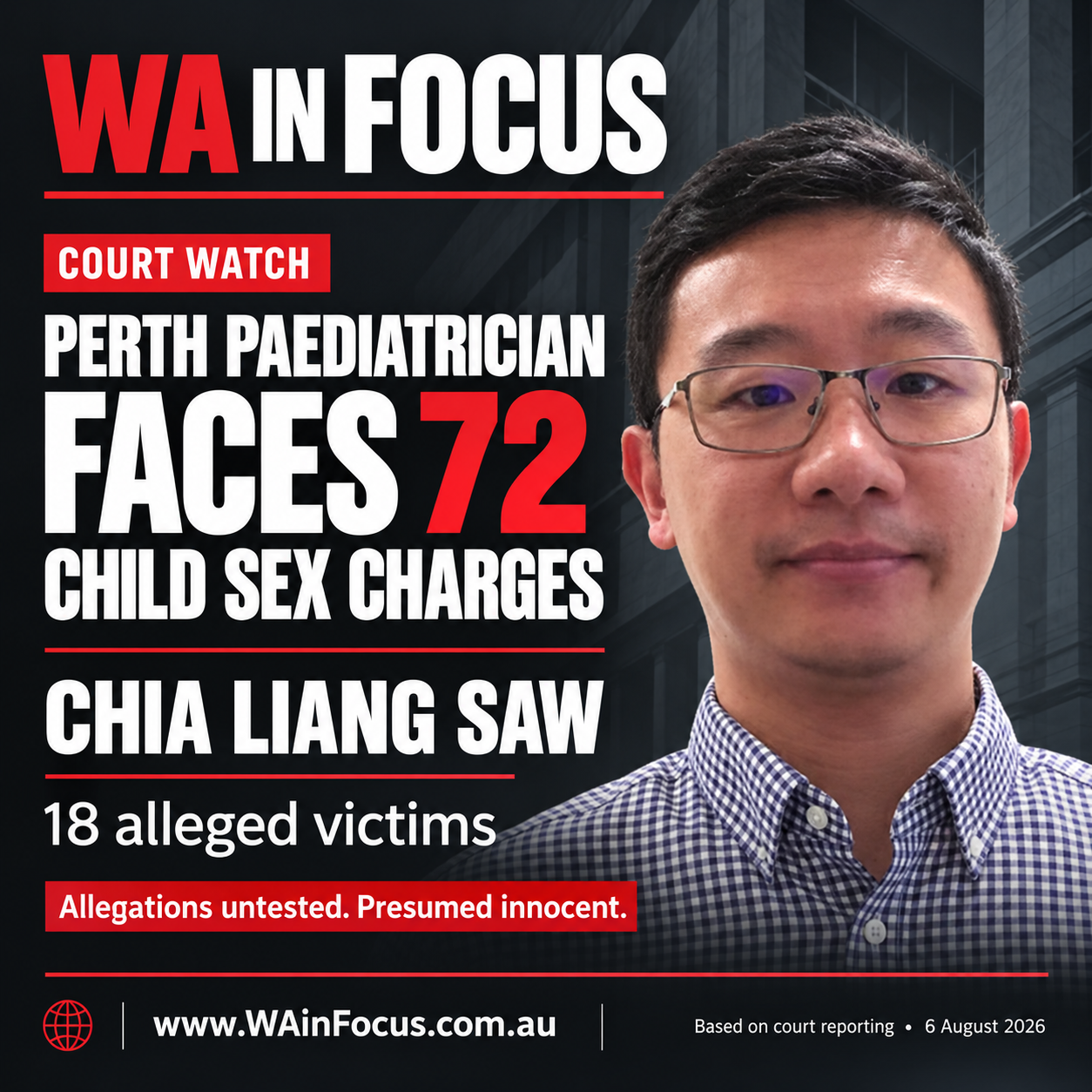 72 charges, 18 alleged victims: the questions beyond the consulting room