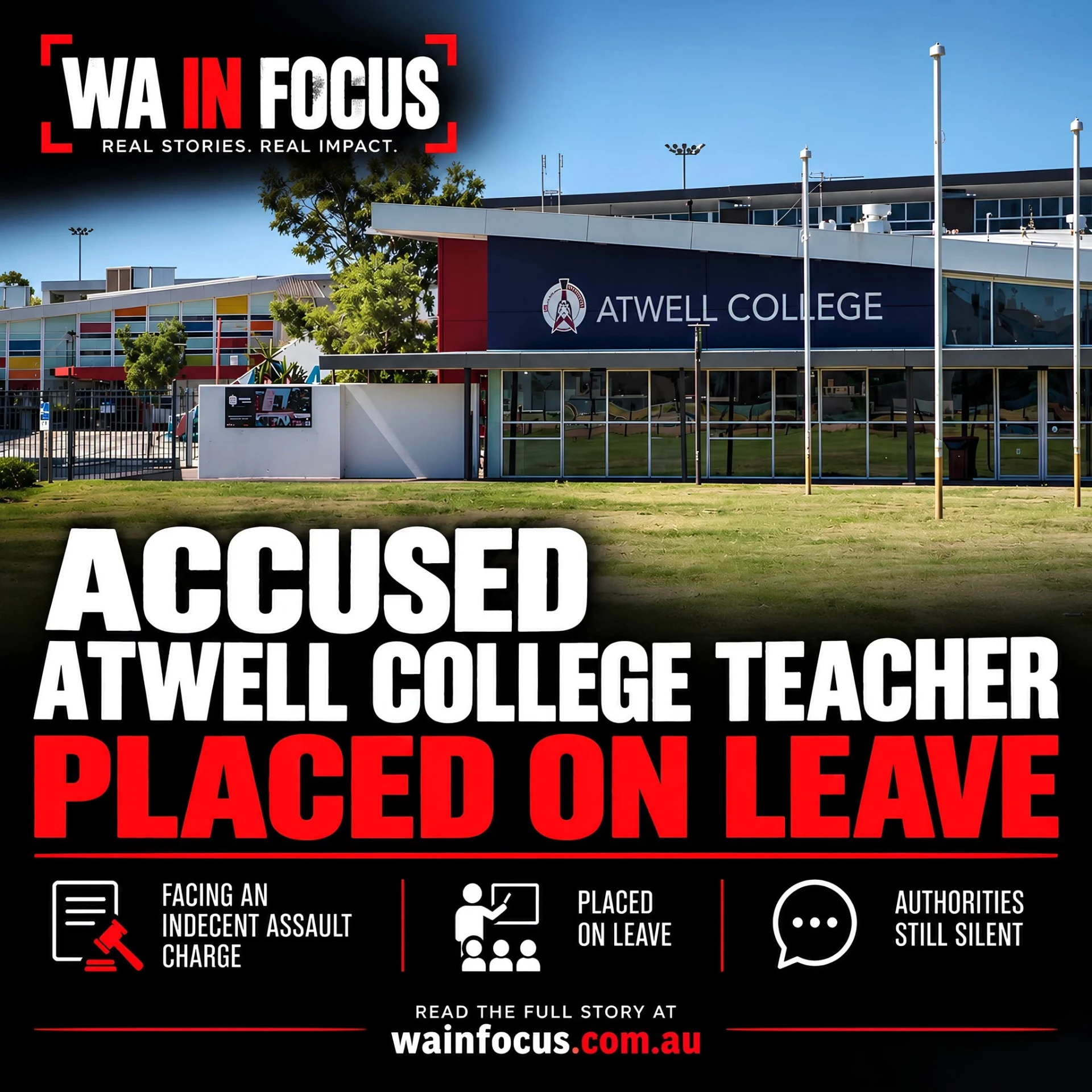 Update: Accused Atwell College teacher reportedly placed on leave