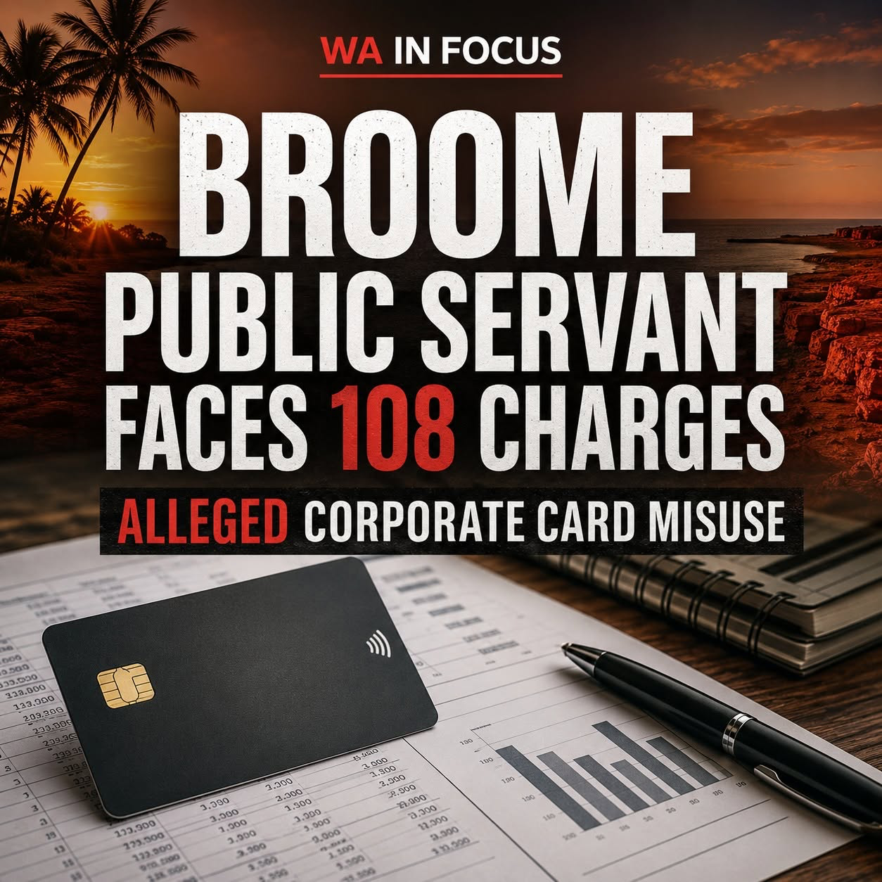 108 CHARGES: WA EDUCATION EMPLOYEE ACCUSED OF USING DEPARTMENT CARDS FOR PERSONAL PURCHASES